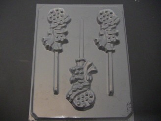185sp Holly Hobbit Doll Chocolate or Hard Candy Lollipop Mold